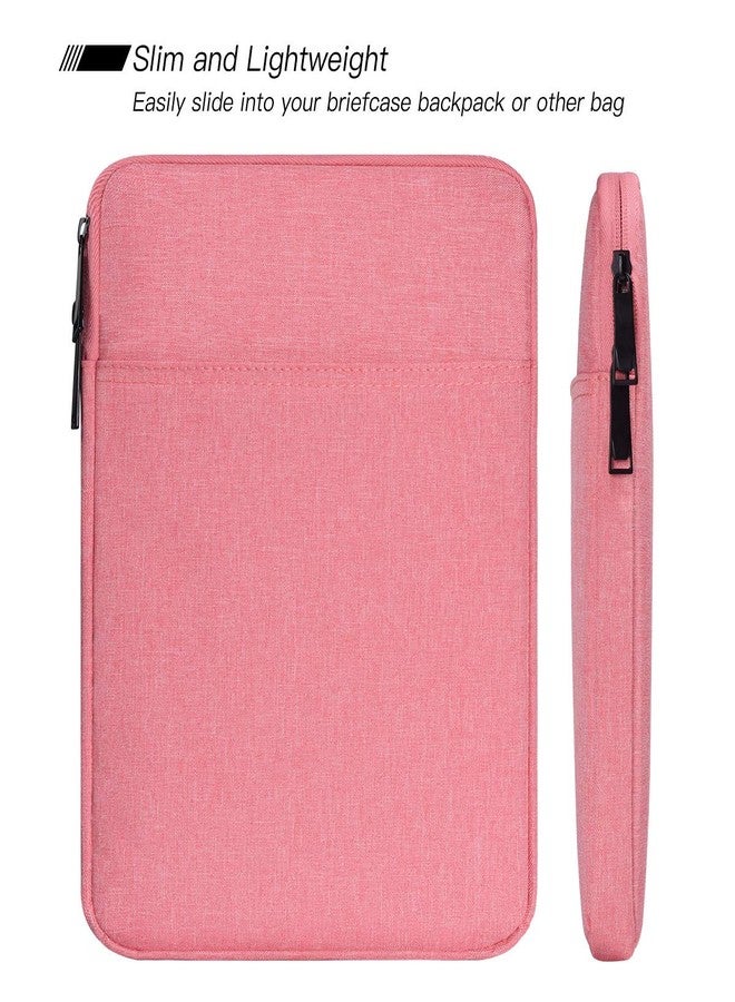 iKammo 9-11 Inch Tablet Sleeve Case Bag for iPad 10.2 2021-2019, iPad 10th 10.9 2022, iPad Pro 11 M4/Air 11 M2, iPad Air 5/4 10.9, Samsung Galaxy Tab A8 10.5, Fit Apple Smart Keyboard, Pink - Image 2
